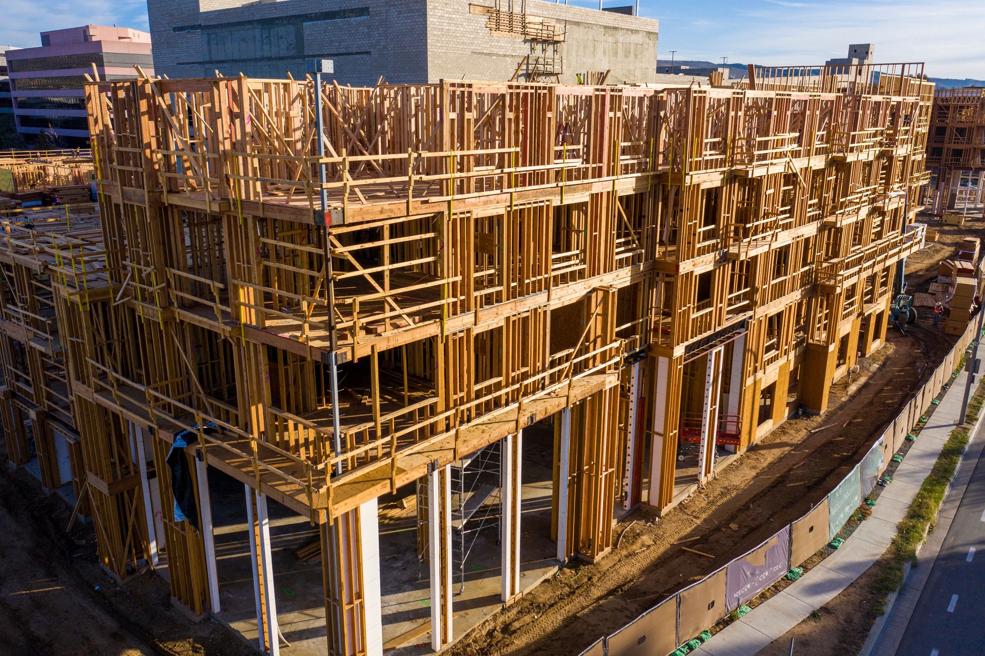 Aerial Image of Construction